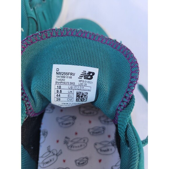 New Balance Men\'s Numeric 255 Green Size 10 Franky Villany main image 10